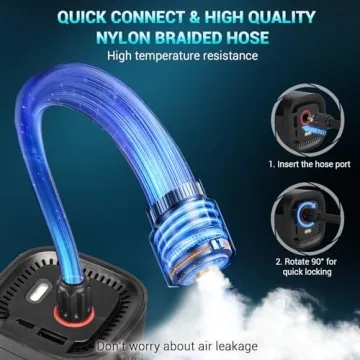 UABRLA Tire Inflator Portable 20000mAh Air Compressor