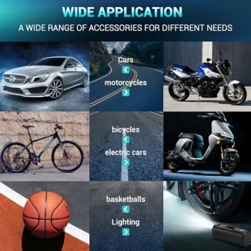 UABRLA Tire Inflator Portable 20000mAh Air Compressor