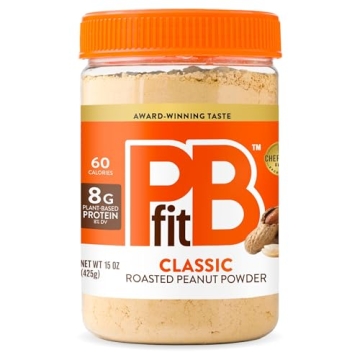 PBfit 15oz Peanut Butter Powder - Gluten-Free & Protein-Rich
