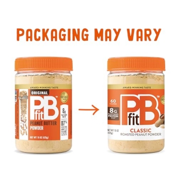 PBfit 15oz Peanut Butter Powder - Gluten-Free & Protein-Rich