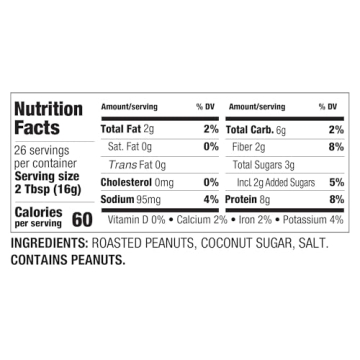 PBfit 15oz Peanut Butter Powder - Gluten-Free & Protein-Rich