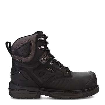 KEEN Utility Men's Philadelphia 6” Composite Toe Waterproof Work Boots - Durable & Comfortable