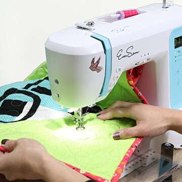 EverSewn Charlotte: 80-Stitch Computerized Sewing Machine