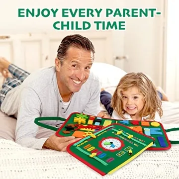 Engaging Hooku Busy Board for Toddlers 1-3 Years