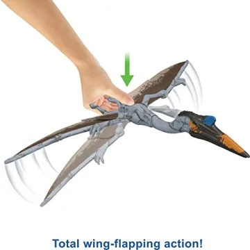Jurassic World Quetzalcoatlus Dino Toy with AR App & Motion