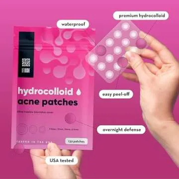 LE GUSHE Pimple Patches - Hydrocolloid Acne Treatment