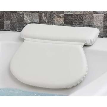 Epica Bath Pillow | Luxury Bathroom Accessories for Women & Men, Bathtub Decor, Bath Essentials | No...