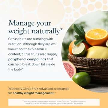 Youtheory Slimming Citrus Supplement for Weight Management