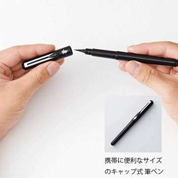 FidgetGear Portable Fude Brush Pen XGFKP-A for Artists