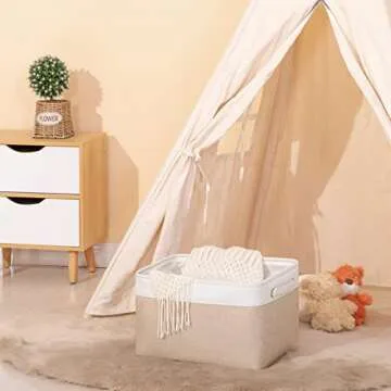 Bliecamile Large Storage Baskets for Stylish Home Organization