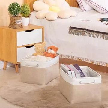 Bliecamile Large Storage Baskets for Stylish Home Organization
