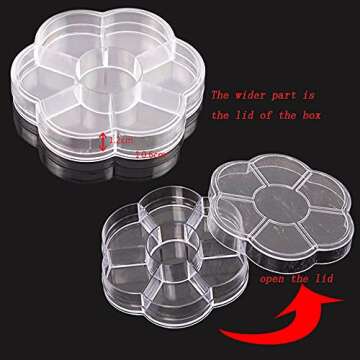 3000Pcs Plastic Pearls for DIY Crafts and Decorations