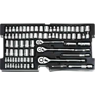 408-Piece Mechanics Tool Set for Home Repairs