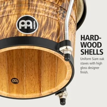 Meinl Bongos Hand Drum Set with Hardwood Shells