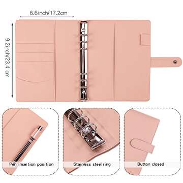 LXWHYP Money Saving Binder, Savings Challenges Book with for Cash Envelopes, 12pcs Zipper Envelopes ...