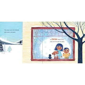 One Snowy Day: A Winter Weather Book For Kids (Counting Books For Toddlers, Learning Numbers)