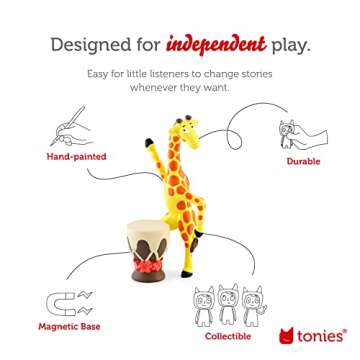 Tonies Giraffes Can't Dance Audio Play Character for Kids
