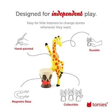Tonies Giraffes Can't Dance Audio Play Character for Kids