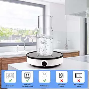 Bedside Carafe Set for Midnight Hydration and Style