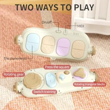 Jovow 2 in 1 Baby Gym & Walker for 0-24 Months