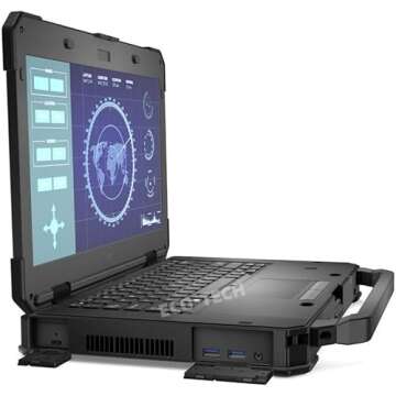 Dell Latitude 5424 Rugged Touchscreen Laptop - 14in FHD, Intel i5-8350, 16GB RAM, 256GB SSD (Renewed...