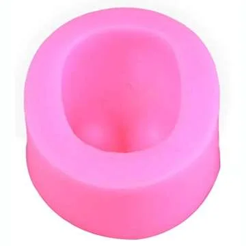 Tikkii Silicone Cake Mold Cute 3D Baby Girl Face Shaped Chocolate Mould DIY Fondant Decorations