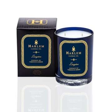Harlem Candle Co. Luxury Scented Candle Inspired by Baldwin