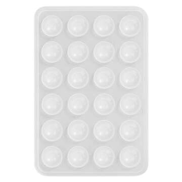 Silicone Phone Sticky Grip, Suction Phone Case Mount for iPhone and Android, Hands-Free Sticky Cell ...