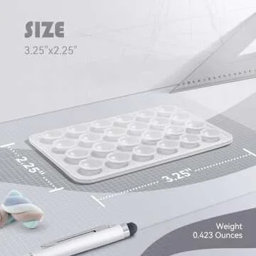 Silicone Phone Sticky Grip, Suction Phone Case Mount for iPhone and Android, Hands-Free Sticky Cell Phone Grip, Mobile Fidget Mirror Holder for Selfies and Videos