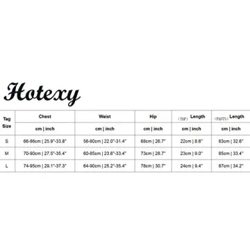 Hotexy Women's Seamless Yoga Leggings and Top Set