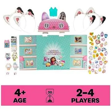 Spin Master Games, Gabby’s Dollhouse, Meow-Mazing Board Game, Board Game for Kids, Family Games, P...