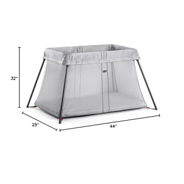 BabyBjörn Travel Crib Light Portable Safe Comfortable