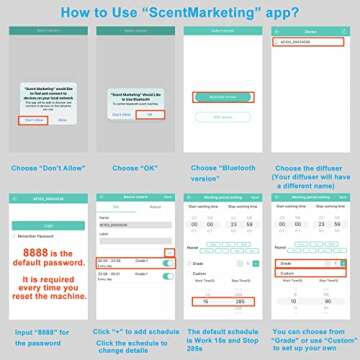 Smart Waterless Aromatherapy Essential Oil Diffuser, Professional Portable Scent Air Machine, Waterless Plug-in Aroma Diffuser for Essential Oils, 100ml for Home, Large Room