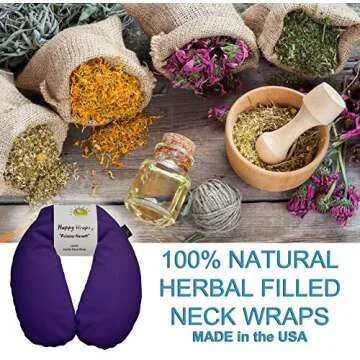 Happy Wraps Herbal Neck Wrap for Relaxation and Pain Relief