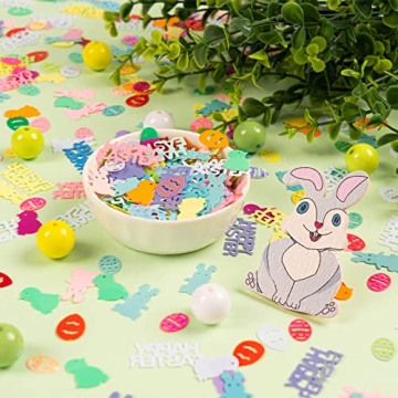 1500 PCS Vibrant Easter Confetti for DIY Decorations