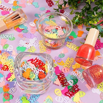 1500 PCS Vibrant Easter Confetti for DIY Decorations