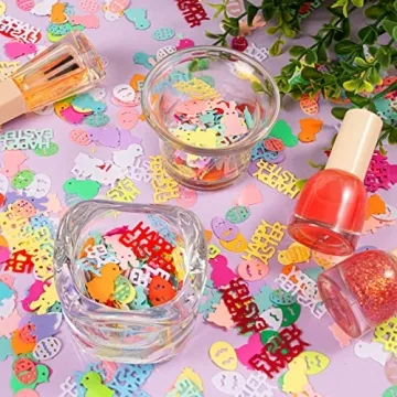 1500 PCS Vibrant Easter Confetti for DIY Decorations