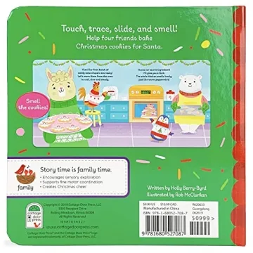 Christmas Cookies for Santa Touch & Feel Board Book