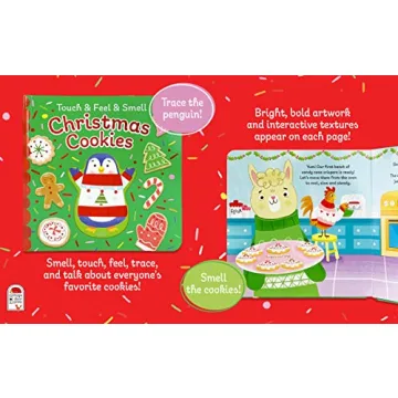 Christmas Cookies for Santa Touch & Feel Board Book
