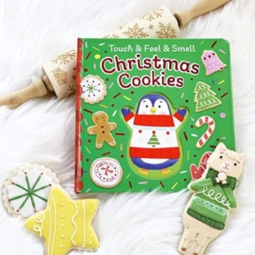 Christmas Cookies for Santa Touch & Feel Board Book