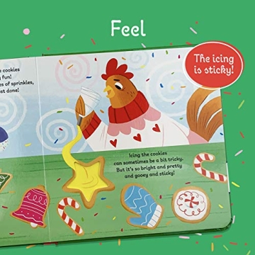 Christmas Cookies for Santa Touch & Feel Board Book