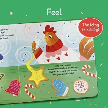 Christmas Cookies for Santa Touch & Feel Board Book