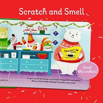 Christmas Cookies for Santa Touch & Feel Board Book