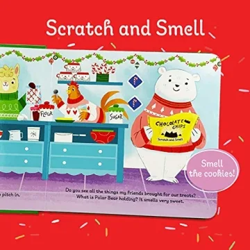 Christmas Cookies for Santa Touch & Feel Board Book