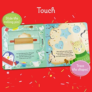 Christmas Cookies for Santa Touch & Feel Board Book