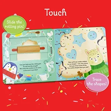 Christmas Cookies for Santa Touch & Feel Board Book