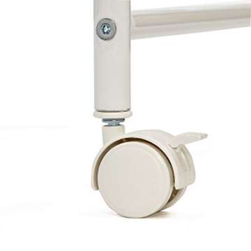 Seville Classics 10-Drawer Multipurpose Mobile Rolling Utility Storage Organizer with Tray Cart