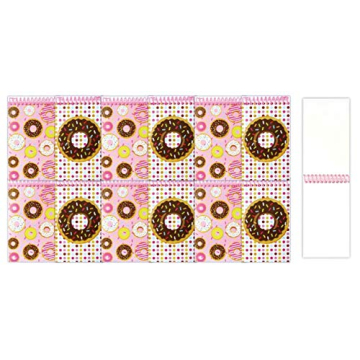 TINYMILLS Donuts Birthday Party Favor Set for Kids