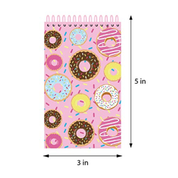 TINYMILLS Donuts Birthday Party Favor Set for Kids