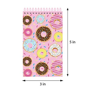 TINYMILLS Donuts Birthday Party Favor Set for Kids